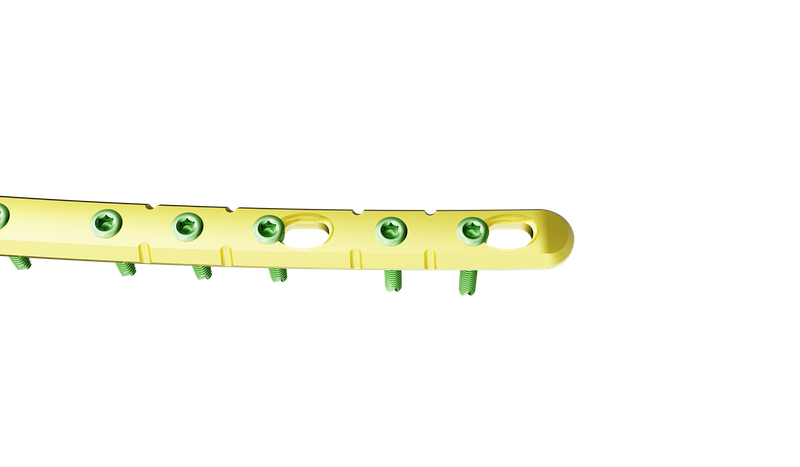 4.5 mm Femur Broad Düz Plak