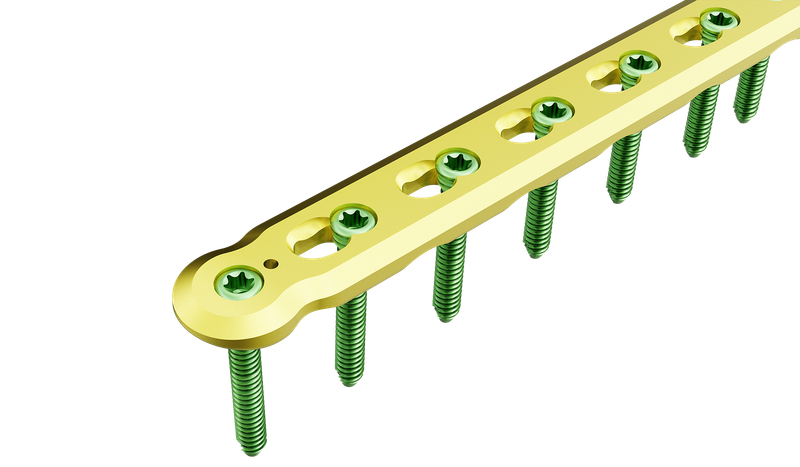 4.5 mm Tibia Düz Plak